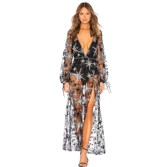 For Love And Lemons Dresses & Skirts - NWOT For Love & Lemons Stardust maxi dress